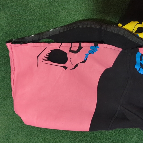 Skeleton Hoodie Size Large Juniors Unisex - Picture 4 of 6